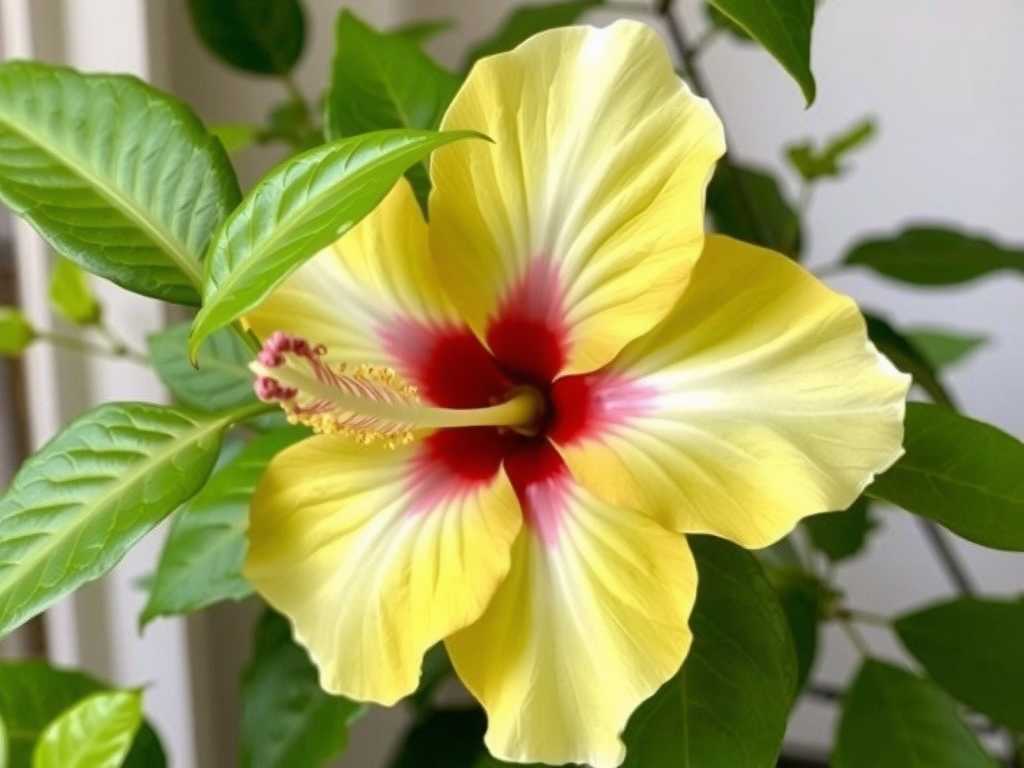 Indoor Hibiscus Dust Removal: Soft Cloth & Water Method