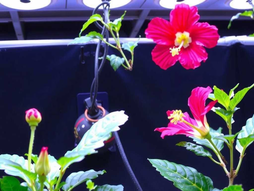 Hibiscus Winter Light Requirements: Grow Lights for Dark Rooms