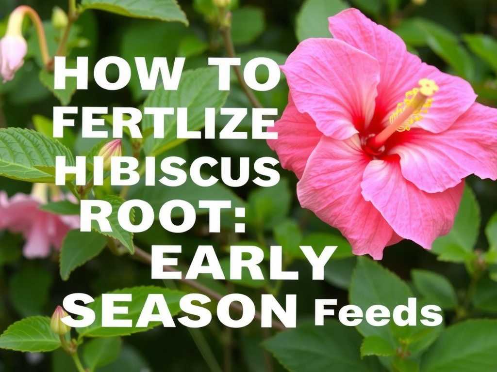 How to Fertilize Hibiscus for Root Growth: Early Season Feeds
