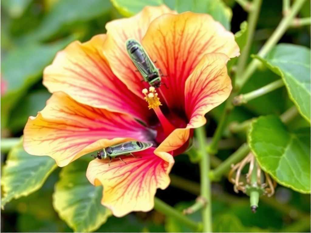 Control Leafhoppers on Hibiscus: Insecticidal Soap Spray