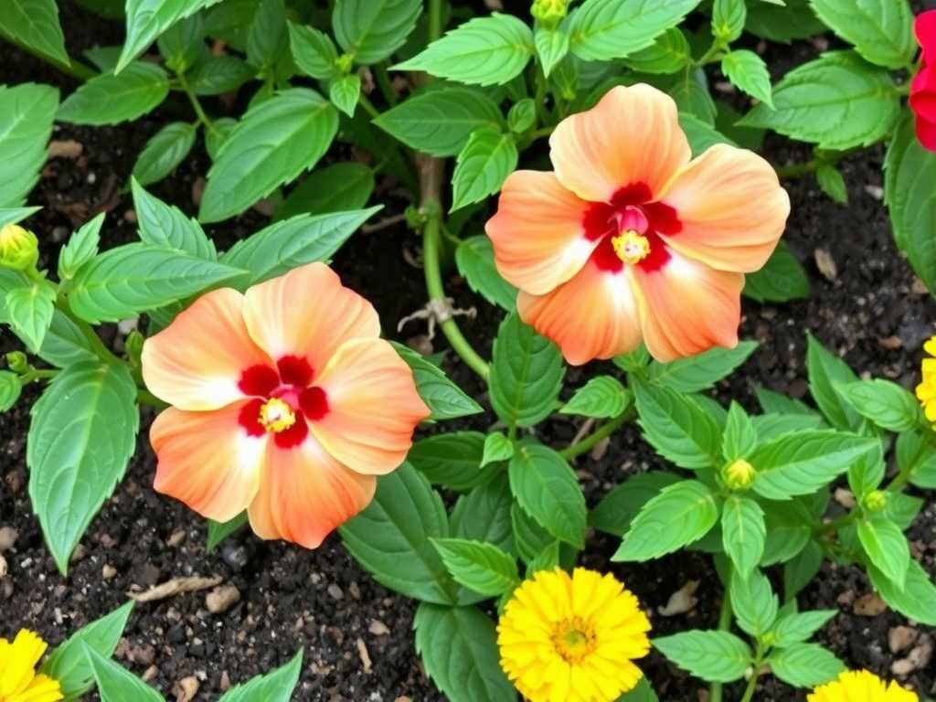 Hibiscus Aphid Prevention: Companion Plants Like Marigolds(1)