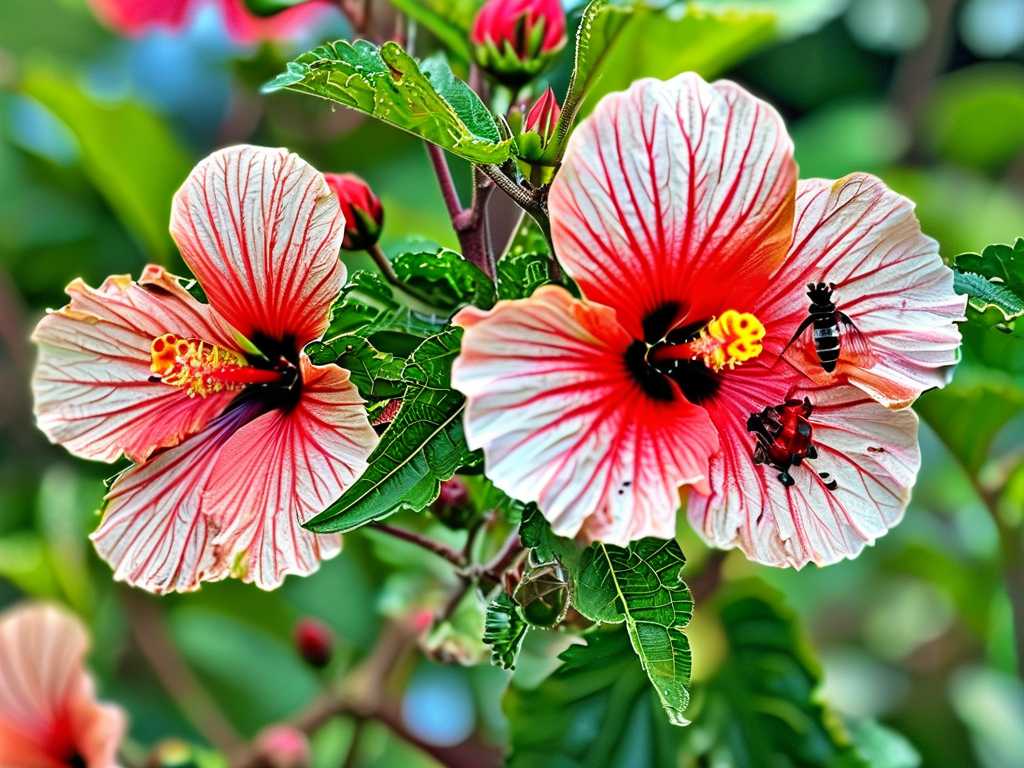Hibiscus Whitefly Prevention: Keep Garden Free of Weeds(1)