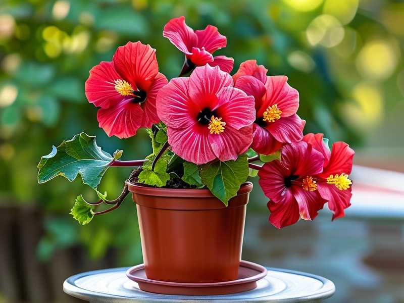 Hardy Hibiscus Propagation in Pots: Overwinter Cuttings