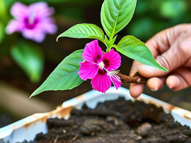 How to Root Hibiscus Cuttings in Compost: Nutrient-Rich Medium