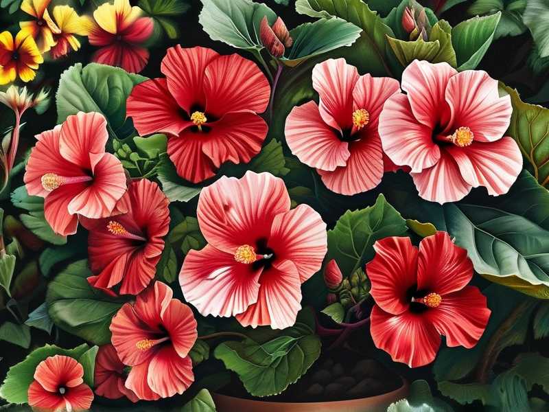 Hardy Hibiscus Bed Renovation Every Few Seasons