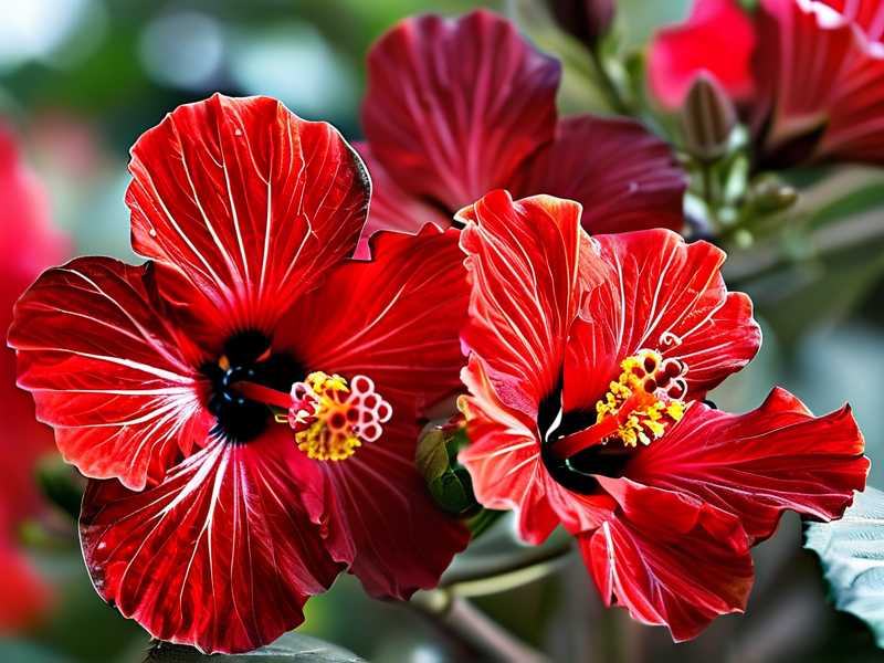 Split Feeding Method for Hibiscus During Bloom Season