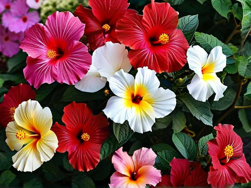 Decorative Mulch Colors That Complement Hibiscus Blooms
