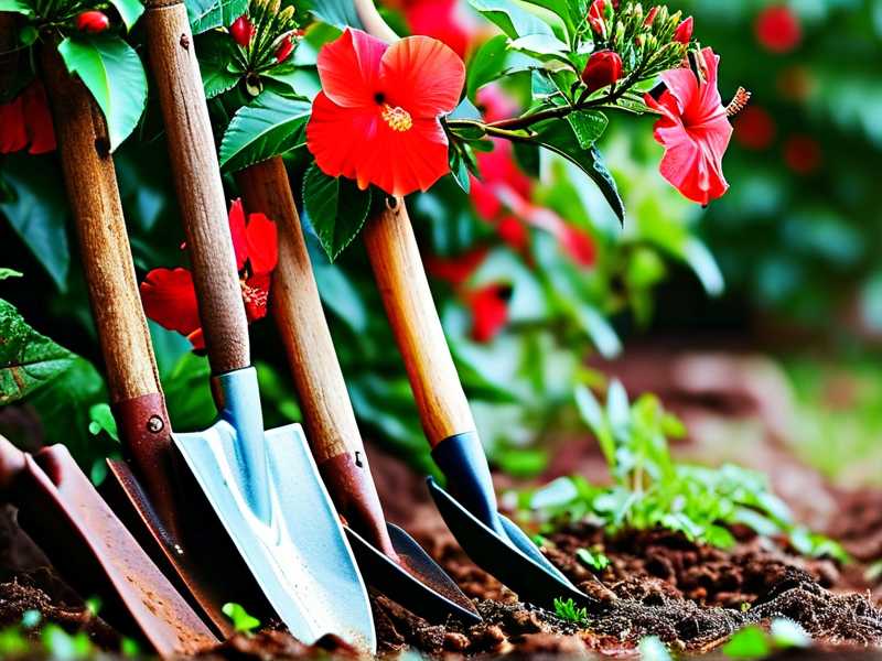 How to Clean Garden Tools Before Trimming Hibiscus