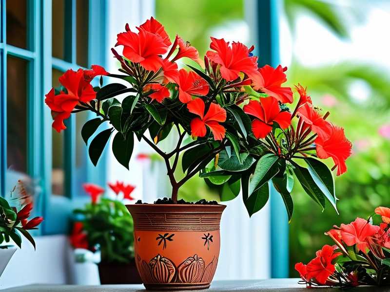 How to Arrange Potted Hibiscus for Balanced Sunlight