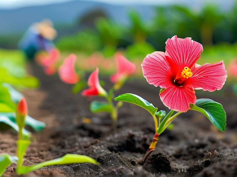 Drought Tolerance Training for Young Hibiscus Plants Drought Tolerance Training for Young Hibiscus Plants