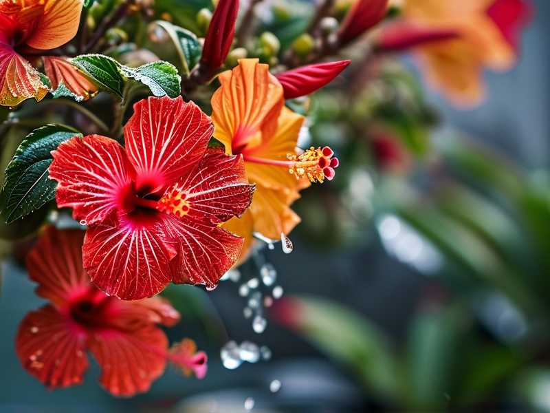 Watering Schedule Adjustments for Hibiscus in Autumn