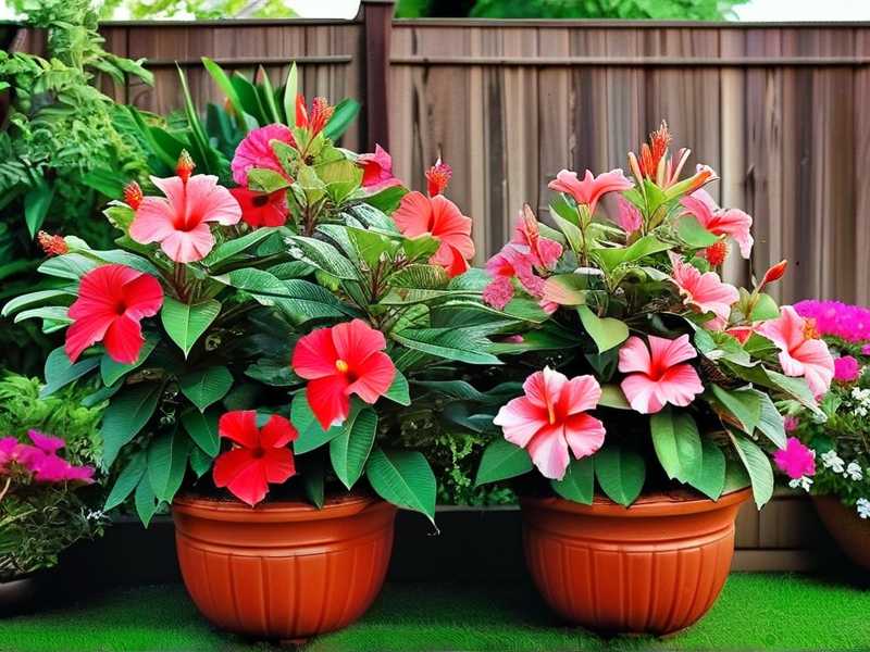 How to Create Layered Planting Around Hibiscus Shrubs(1) How to Create Layered Planting Around Hibiscus Shrubs(1)