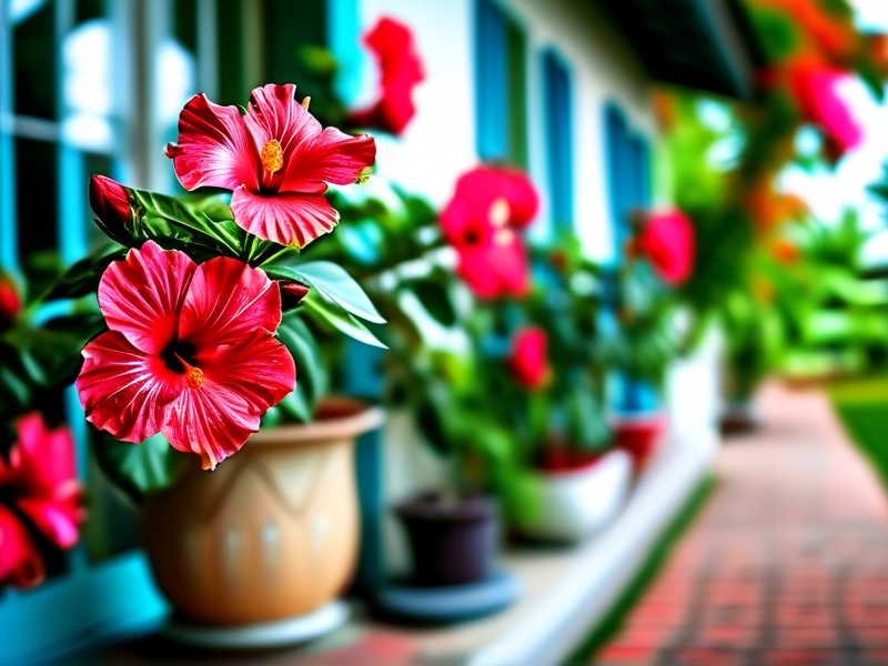 Care Tips for Hibiscus Placed Near Outdoor Patios