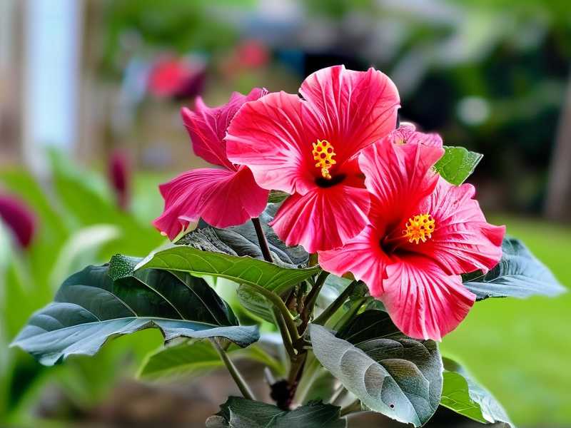 How to Shape Hibiscus Into Compact Bushy Forms