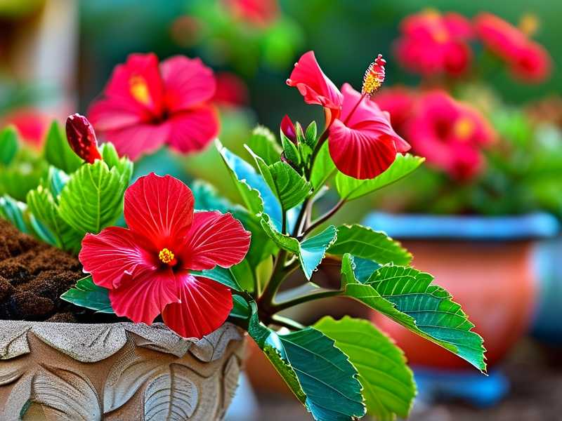 Hibiscus Care for Desert Gardens: Heat and Drought Tips(1) Hibiscus Care for Desert Gardens: Heat and Drought Tips(1)