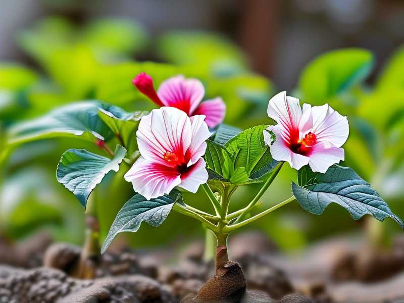 How to Promote Thick Stems on Young Hibiscus Seedlings