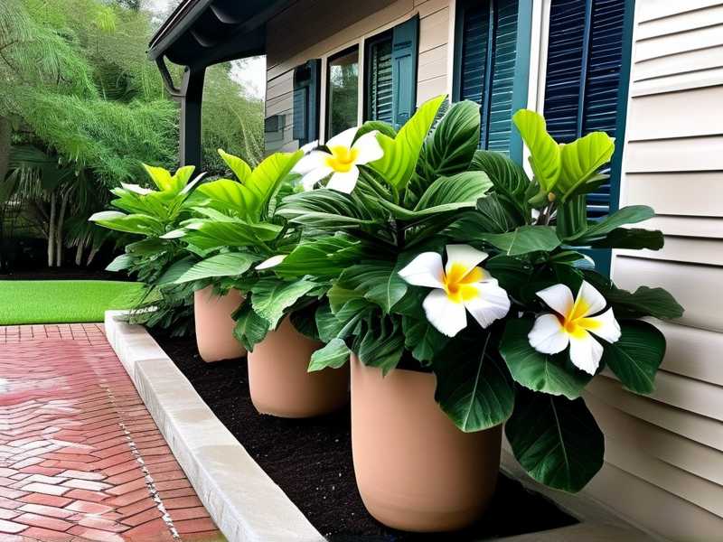 Deep Root Feeding Method for Large Outdoor Hibiscus