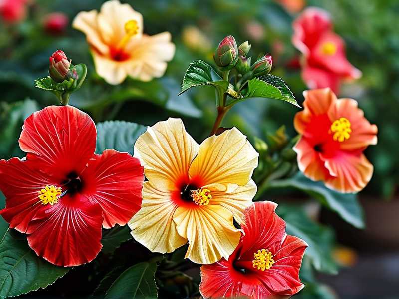 Proper Deadheading Technique for Continuous Hibiscus Blooms(1) Proper Deadheading Technique for Continuous Hibiscus Blooms(1)