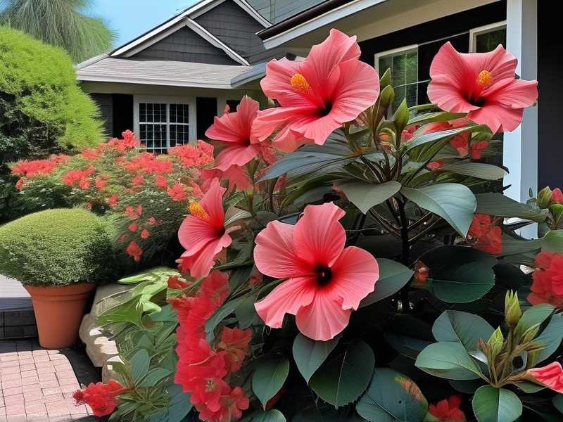 How to Select Low-Growing Hibiscus for Front Yard Borders