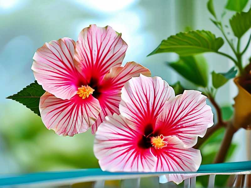 Daily Mist Routine for Hibiscus in Air-Conditioned Rooms