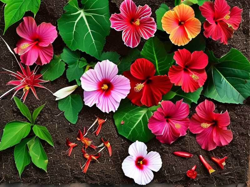 Hibiscus Care After Applying Organic Soil Amendments