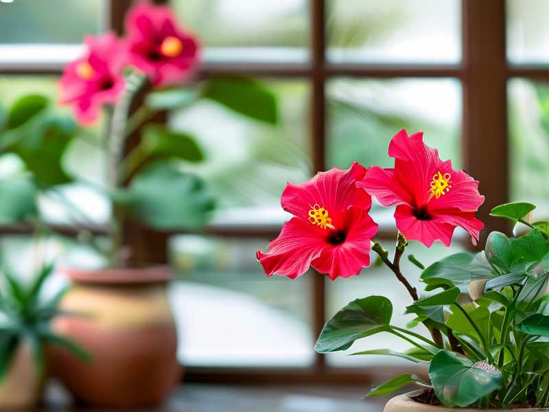 Indoor Hibiscus Placement Best Windows for Year-Round Growth