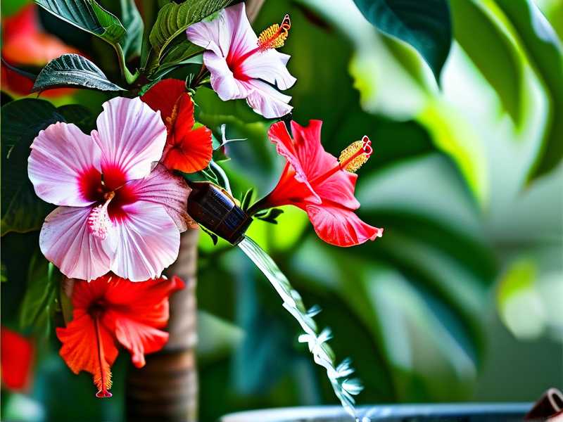 How to Water Hibiscus While on Vacation Self-Watering Hacks