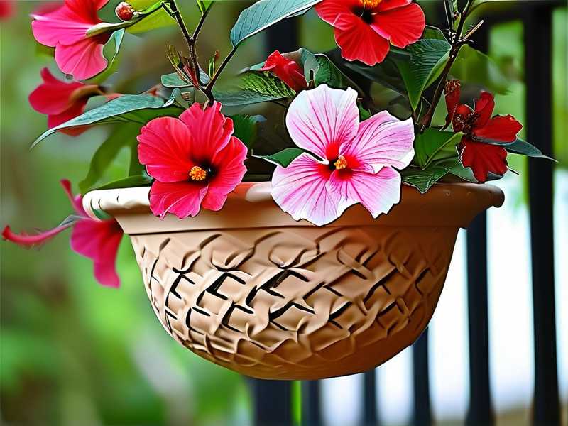 How to Grow Hibiscus in Hanging Baskets Drainage & Care Tips