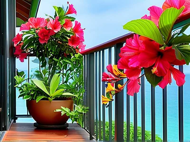 Tropical Hibiscus Container Gardening Balcony & Patio Ideas(1) Tropical Hibiscus Container Gardening Balcony & Patio Ideas(1)