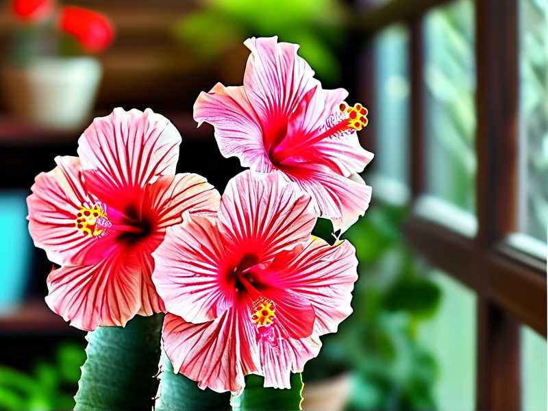 Indoor Hibiscus Air Purifying Benefits Care for Clean Air