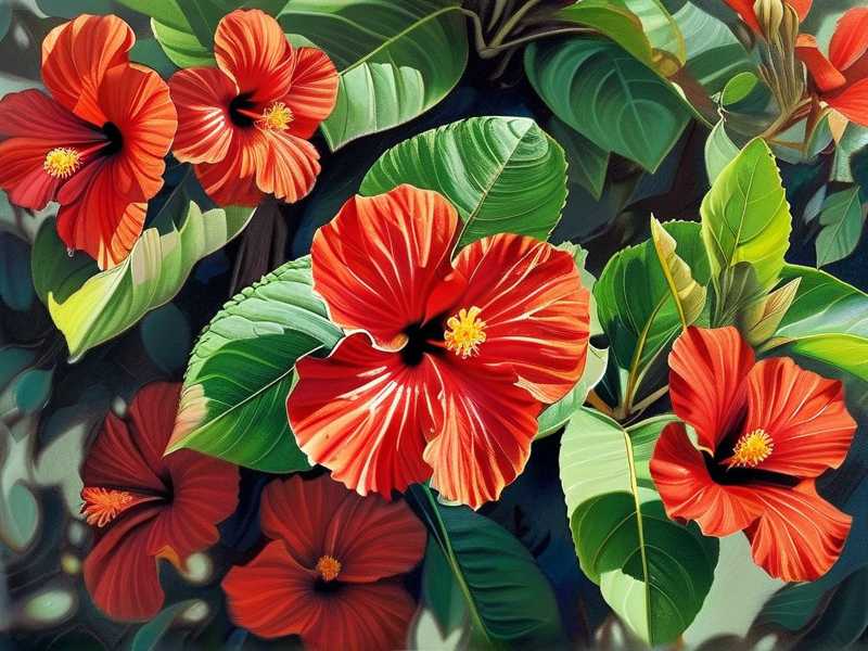 Hibiscus Leaf Spot Prevention Watering in the Morning