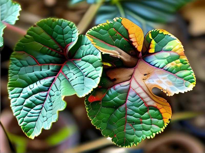 How to treat permanent brown leaf blotches left after hibiscus fungal infections clear up