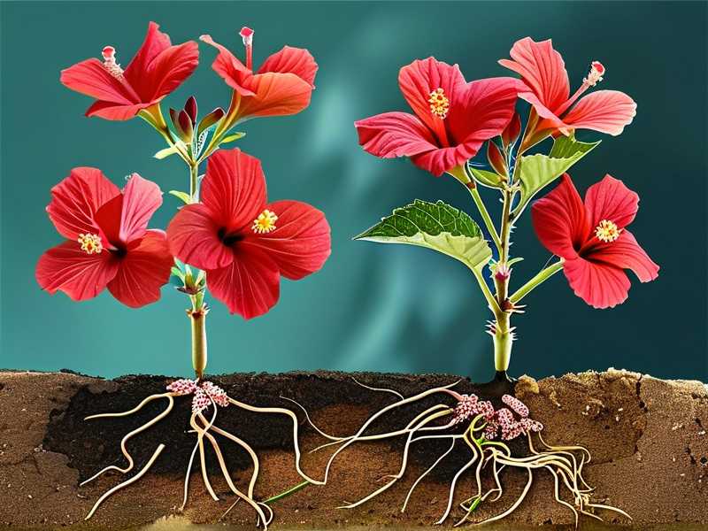 How to treat hibiscus shrubs for mixed root rot and above‑ground thrip pest damage(1) How to treat hibiscus shrubs for mixed root rot and above‑ground thrip pest damage(1)
