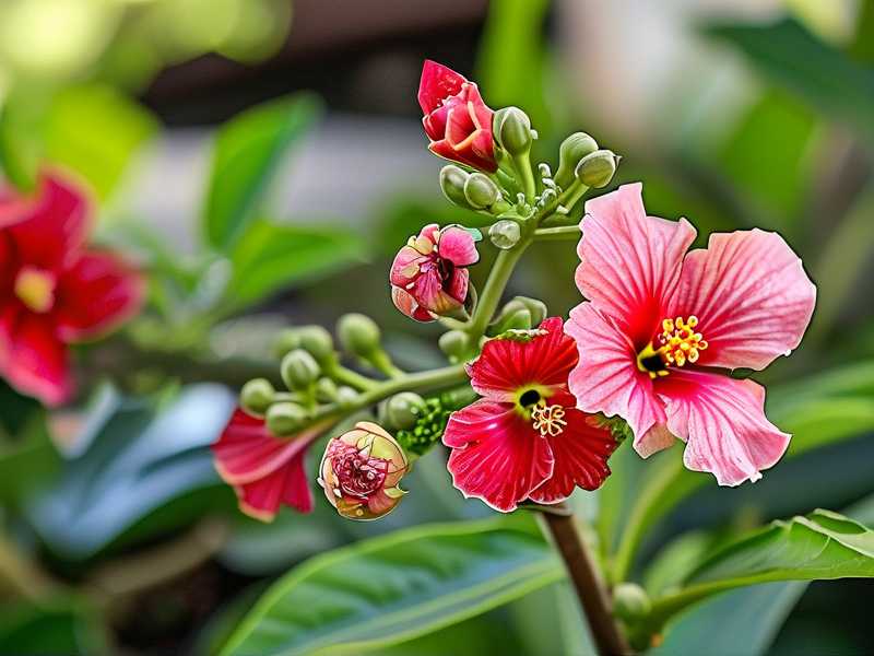 How to revive potted hibiscus when root nematodes stunt every new flower bud formation