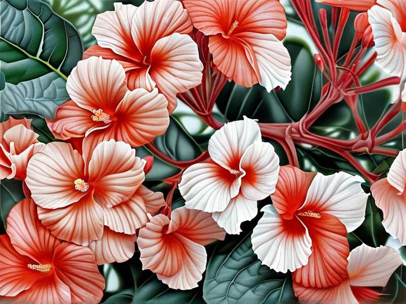 How to fix hibiscus flower petal rot caused by wind‑carried gray mold spore infection