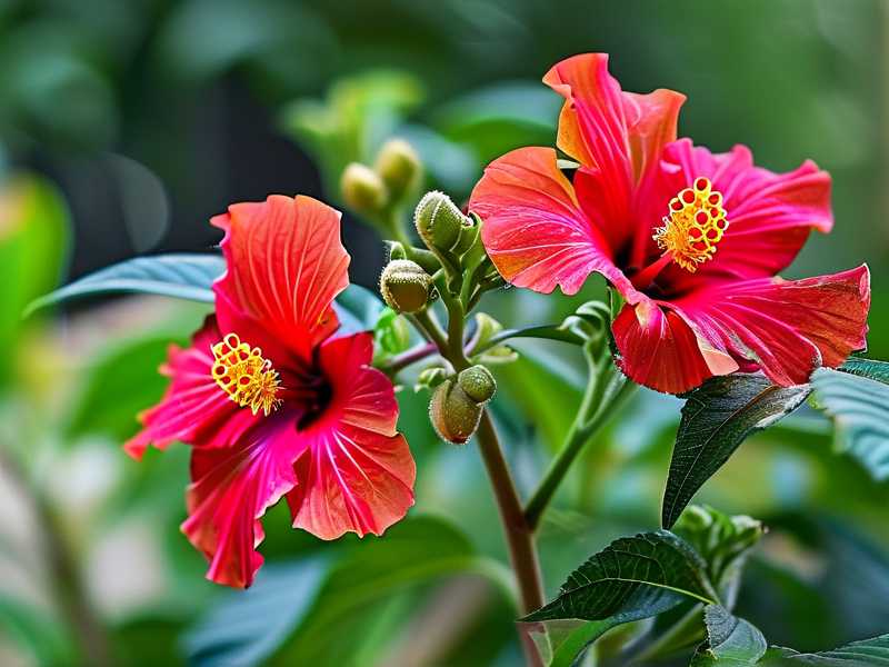 How to prevent caterpillars from eating hibiscus flower buds before they ever open up