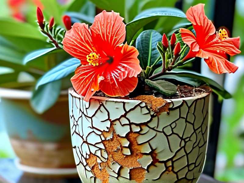How to recover potted hibiscus after scale insects create widespread bark oozing wounds(1) How to recover potted hibiscus after scale insects create widespread bark oozing wounds(1)