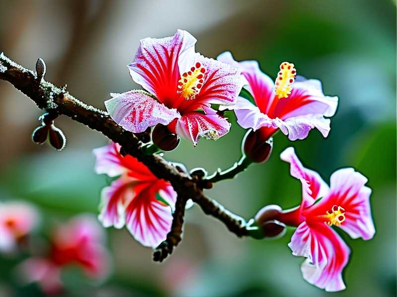 How to prevent die‑back pathogens from colonizing frost‑damaged hibiscus twigs