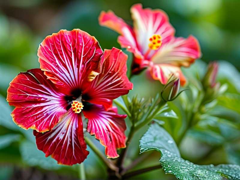 How to identify nematode‑related wilting on hibiscus even with moist garden soil