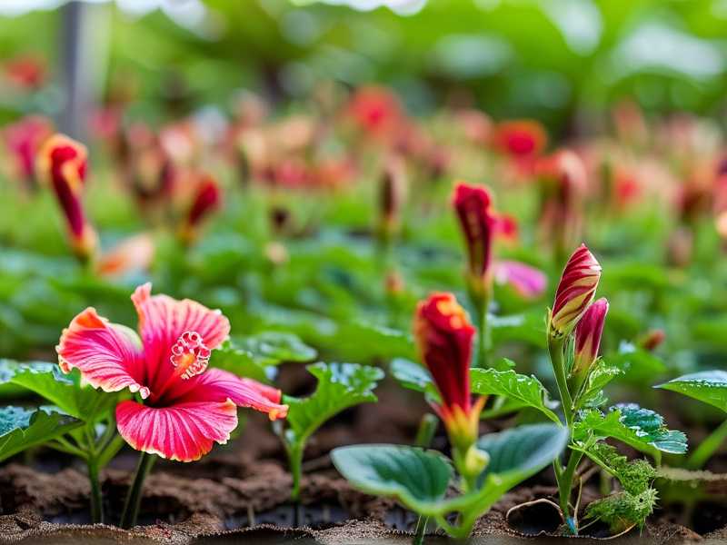 How to identify nematode‑related wilting on hibiscus even with moist garden soil(1) How to identify nematode‑related wilting on hibiscus even with moist garden soil(1)