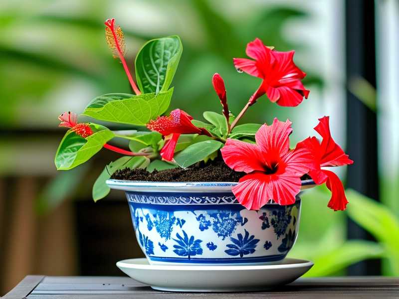 How to revive container hibiscus after nematodes severely reduce feeder root mass(1) How to revive container hibiscus after nematodes severely reduce feeder root mass(1)