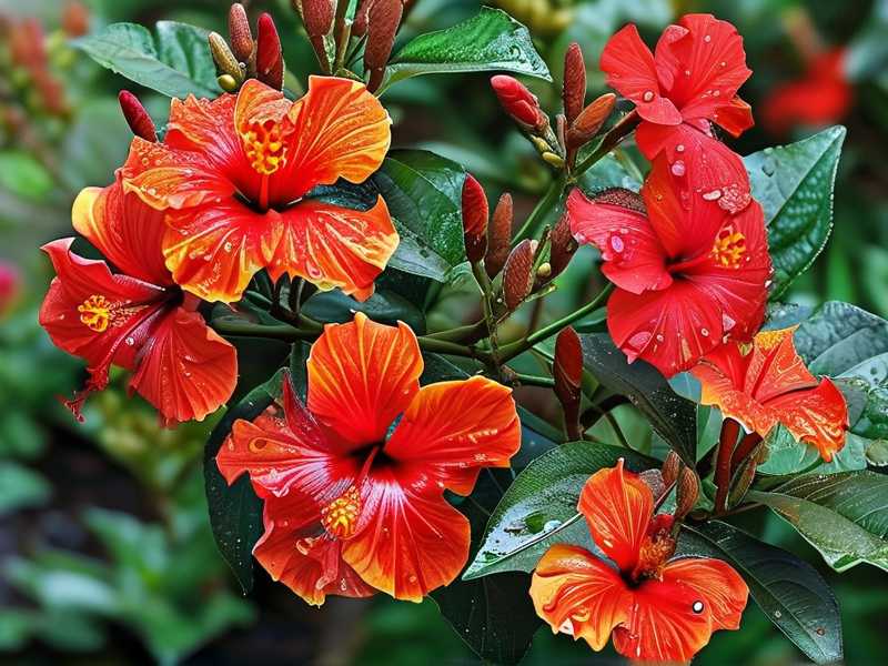 How to avoid pruning hibiscus during damp conditions that favor spore germination(1) How to avoid pruning hibiscus during damp conditions that favor spore germination(1)