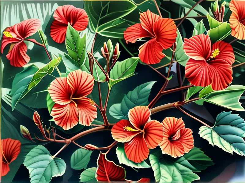 How to stop hibiscus main‑branch wilting after canker cuts off internal nutrient flow