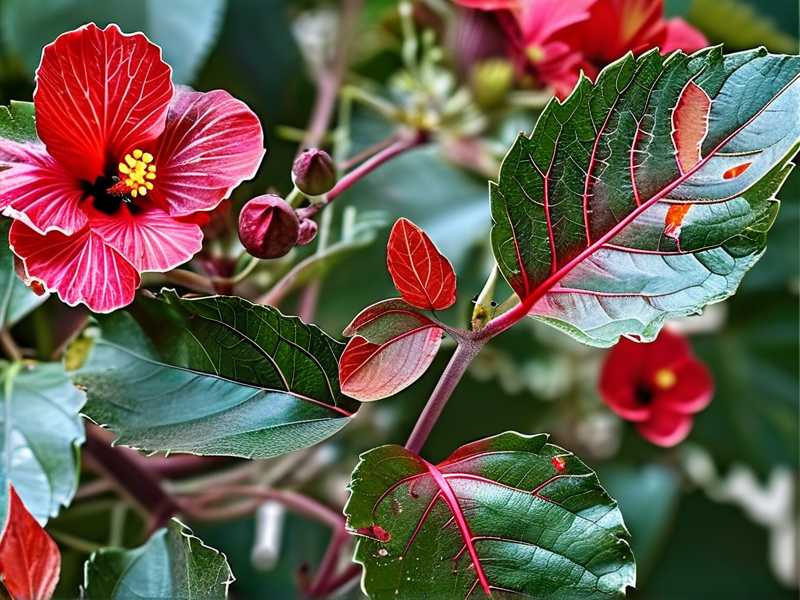 How to treat hibiscus for mixed anthracnose and caterpillar leaf tissue destruction(1) How to treat hibiscus for mixed anthracnose and caterpillar leaf tissue destruction(1)