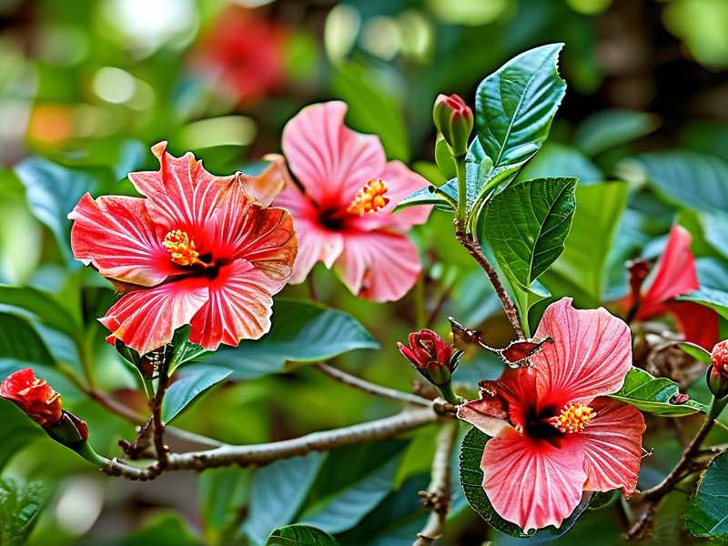 How to revive hibiscus bushes after successive years of recurring anthracnose outbreaks