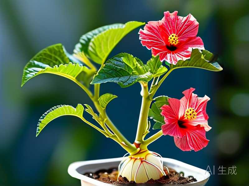How to treat stunted new hibiscus growth caused by hidden root pest pressure